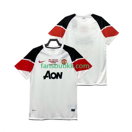 Fotballdrakt Manchester United Champions League 2011 2012 Retro Tredjetrøye Kortermet